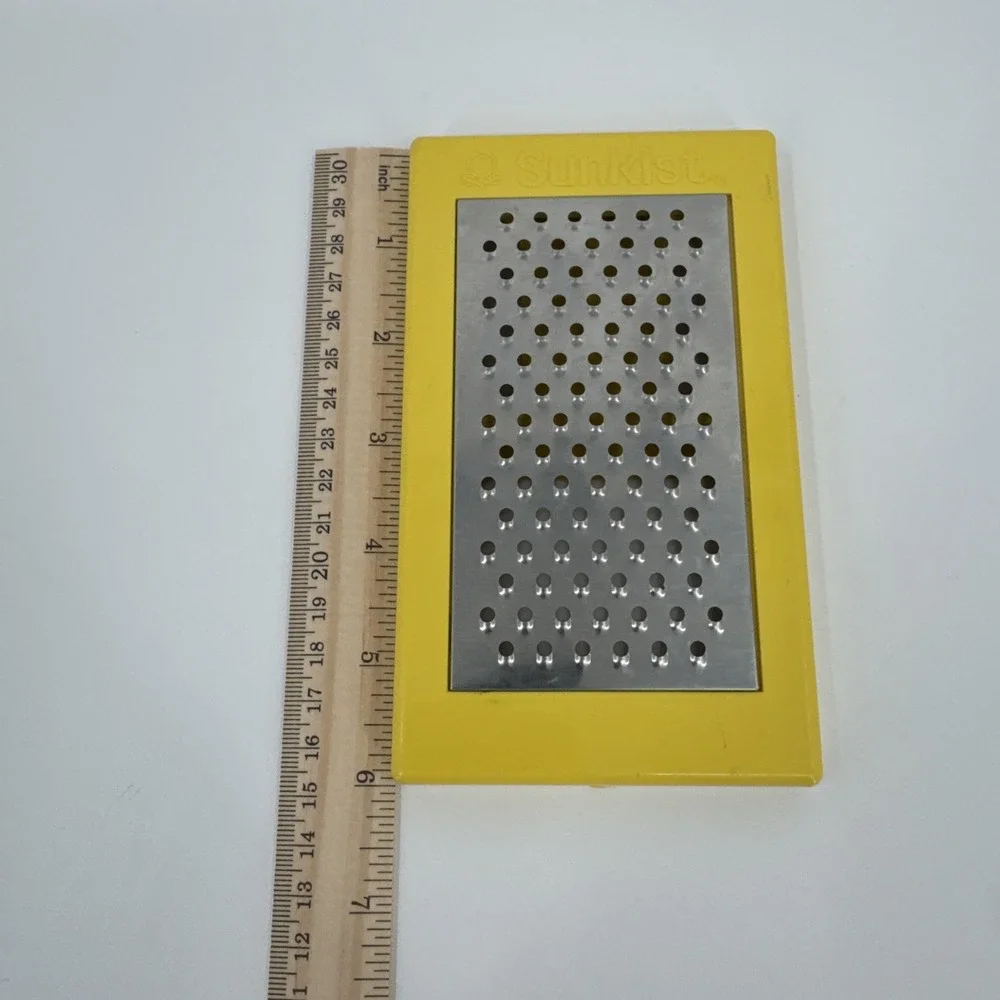 Sunkist‎ Citrus Grater Zester for Vintage Kitchen Bar Tailgating Camping